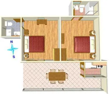 Raos Casa de hóspedes Brela